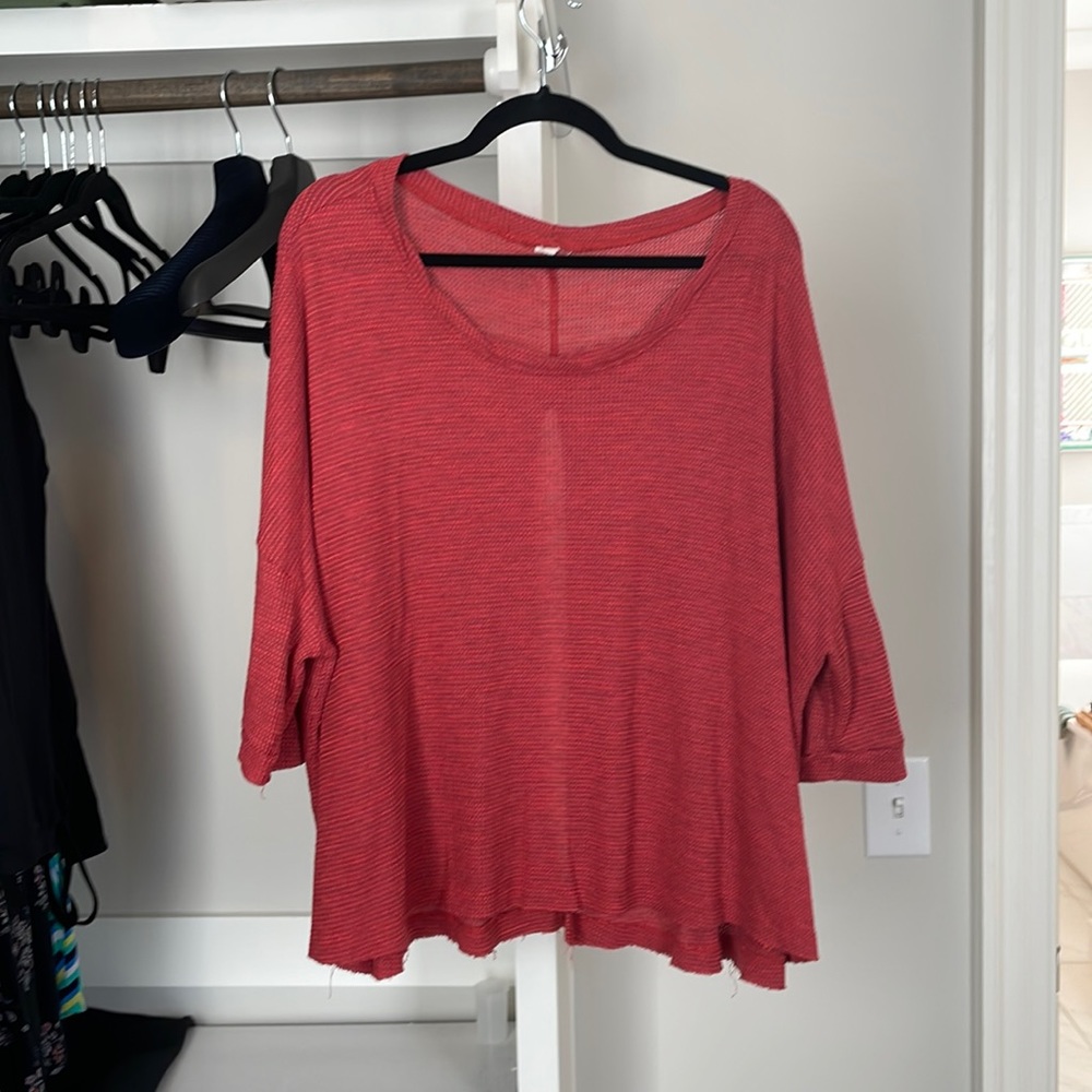 Open back shirt